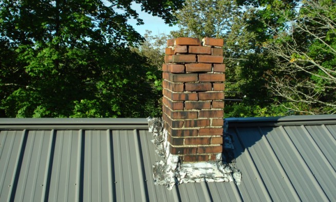 Chimney before it was replaced