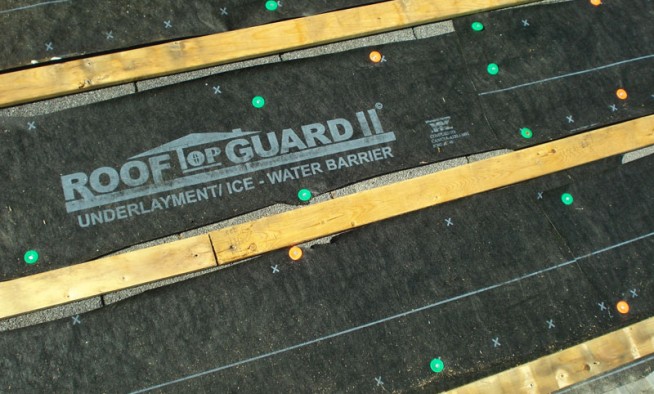 They didn't apply the roof guard correctly