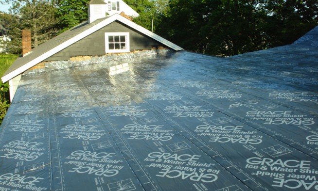 Ice & Water Shield correctly applied