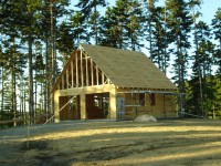 Garage Under Construction - The House Will Come Later