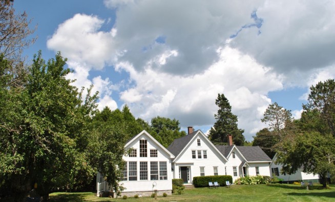 Sun Room Addition on a Coastal Farm House
